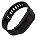 WITHit Designer Sleeve Compatible with Fitbit Charge/Fitbit Charge HR - Band Cover - Black Solid