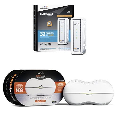 ARRIS-SURFboard-SB6190-DOCSIS-30-Cable-Modem-ARRIS-SURFboard-AC3200-Wi-Fi-Router