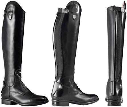 TATTINI Boxer Laced Long Riding Tall Boots, L calf size