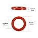Tatuo 35 Packs Garden Hose Washer Rubber Heavy Duty Red Rubber Washer Fit All Standard 3/4 Inch Garden Hose Fittings