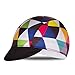 Weimostar Polyester Men Cycling Bike Bicycle Cap MTB Hat Sweat Wicking Outdoors Breathable Fits Under Helmets Multicoloured Triangle