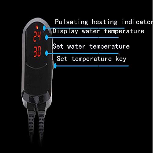 SISHUINIANHUA Heating Rod Fish Tank Constant Temperature Automatic High Power Heating Rod,1500W