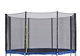 ExacMe Replacement 12'-15' Trampoline Netting Safety Net without Pole S12-S15EN