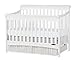 Child Craft Coventry 4-in-1 Convertible Full-Size Crib, Matte White