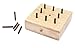 9 Hole Pegboard | Wooden Box Peg Board for Finger Dexterity, Physical Therapy, Fine Motor Coordination, Sensory Rehabilitation