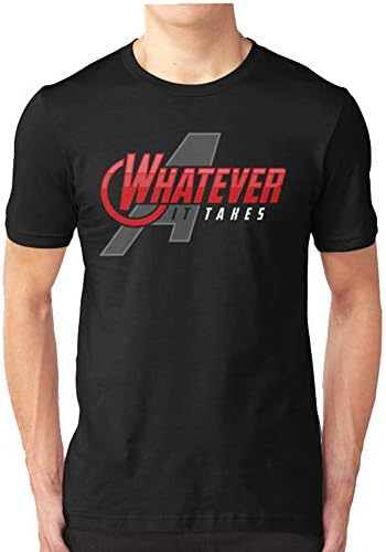 Inkart Print Avengers Tshirt Half Sleeves for Men, End Games Whatever It Takes