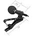 Ourlife Lavalier Lapel Microphone Omnidirectional Mic Perfect for recording Youtube/video/interview, lavalier Mic for iOS Android and Windows Devices