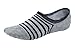 Spikerking Mens New Sports No Show Deodorant Socks 5 Pack Crew Socks(Size:6-11) (One Size, 5 Pack-5 Color)