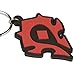 JINX World of Warcraft Horde Lanyard with ID Holder & Rubber Charm