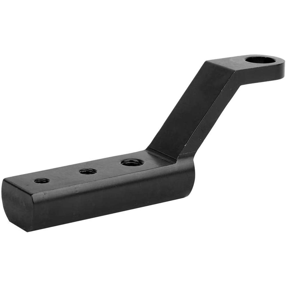 ANCLLO Motrocycle Rearview Mirror Bracket, Bicycle Bike Motrocycle Multi-Functional Rearview Mirror Handlebar Mount Extension Bracket(Black)