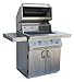 Solaire 30-Inch Infrared Natural Gas Cart Grill, Stainless Steel