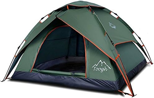 Toogh 3 Person Camping Tent - Beach Family Dome Waterproof Tents