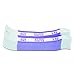 MMF Industries Self-Adhesive Currency Straps, Violet, 2000 in $20 Bills, 1000 Bands per Box (216070H19)