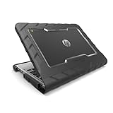 Gumdrop DT-HPCM11G5-BLK Droptech Case Designed for HP 11 G5 Chromebook for K-12 Students, Teachers, Kids - Black, Rugged, Shock Absorbing, Extreme Drop Protection