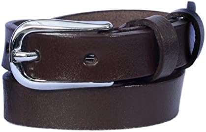 Raphael Rossetti Leto Women's Leather Belt (Large, Brown)