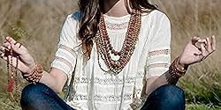 AANSSS Knotted Rudraksha 108+1 Beads