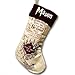 Harry Potter Christmas Decorations Personalized Marauders Map Holiday Stocking Decoration with Custom Name