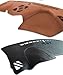 Custom Made Leather Edition Premium Dashboard Cover For INFINITI G37 G37s G25 G37 Coupe G35 G35S (Black Leather)