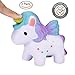 AComon 2 Pack Squishies Slow Rising Jumbo Kawaii Cute Creamy Scent for Kids Party Toys Stress Reliever Toy Gifts