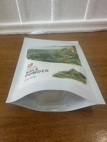 HUDETEX KALE POWDER ORGANIC – GREEN JUICE POWDER FOR KALE DRINK，SUPPORTS IMMUNE SYSTEM & DIGESTIVE FUNCTION,KEEP YOUTH,RICH IN DIETARY FIBER & MINERAL, VEGAN, 10 OZ