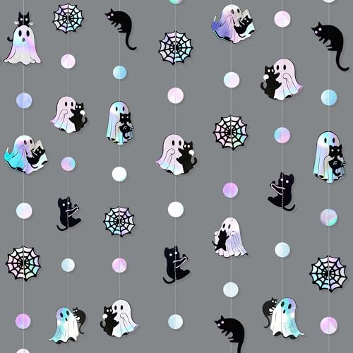 Iridescent Ghost Black Cat