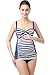 Momo Maternity UPF 50+ Swim Tankini & Bottom 2-Piece Set