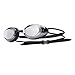 TYR Black Hawk Racing Mirrored Goggles, Silver Metal Silver/Black, One Size