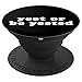 Yeet or Be Yeeted - Dank Meme Funny Saying in Black - PopSockets Grip and Stand for Phones and Tablets