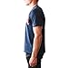 Epivive USA Retro Patriotic American Flag Olympic Shirt Blue, Large - Men & Women