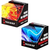 Shashibo DODECA Magnetic Puzzle Cube Bundle, Solar and Vapor | 100+ Possible Shapes, Sensory Fidget Toy For Adults &amp; Kids, Fun Shape Shifting Puzzle Box For All Ages