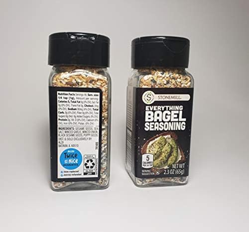 Stone Mill Everything Bagel Seasoning Blend oz pack of in Kuwait  Whizz Mixed Spices Seasonings