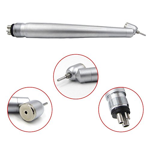 45° Air Turbine Hand Tool High Speed Push Chuck 4Holes - Thumbnail 6