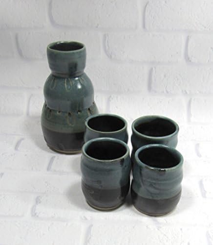 Sake or Whiskey Decanter Set