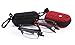 SOOLALA 2sets Mini TR90 Folding Reading Glasses with Clip Holder Zipper Case 7 Strengths, 2.0D