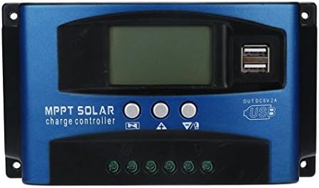 LiPing 40/50/60/100A MPPT Solar Panel Regulator Charge Controller 12V/24V Auto Focus Tr (50A)