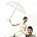 AerWo White Handmade Battenburg Lace Flower Girls Parasol Wedding Bridal Braidsmaid Sun Umbrella Wedding Decoration