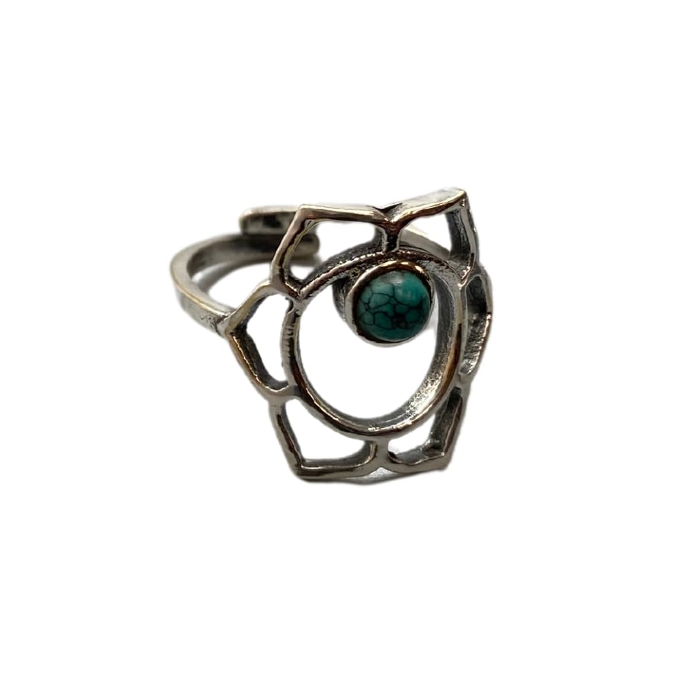 VIE Svadhishthana Crystal Ring, Turquoise