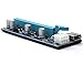 PCI-E Extender Riser Card Express USB 3.0 1x to 16x Adapter with SATA Power Cable & LEDs for BTC Miner