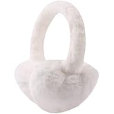 Yuoahcn Toddler Kids Winter Earmuffs Girl Warm Ear Muffs Baby Girls Plush Ear Warmers Cute Ear Covers Headband 3-8Y