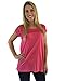 DKNY Jeans Women's Short Sleeve Relaxed Fit Latest Fashion Signature Soft Lace Top