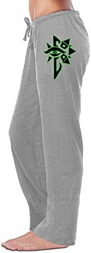 Enlightened Eyes Woman Sweatpants Long Pant Fitness Harem Pants Ash Large
