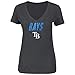 MLB Women's Short Sleeve V-Neck Tee Hype-Tastic Program