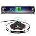 Ailun Wireless Charger,Ultra-Slim&Protable,Slip-Proof Pad,Universal for All Qi-Enabled Devices,Compatible iPhone8/8plus/X/Xs/XR/Xs Max,Galaxy S9/S9 plus,S7/S7Edge,S6/S6 Edge/S6 Active,Note8 9[Crystal]