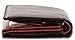 Visconti TR-34 Classic Tri Fold Wallet Passcase/ID Wallet made of Veg Tan Leather (Black/Red)