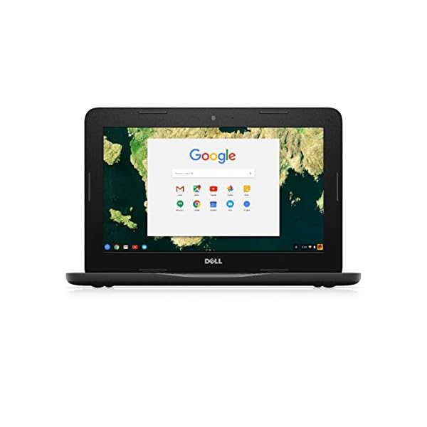 Dell Chromebook 3180 11.6" HD Laptop Intel Celeron N3060 Processor, 4GB RAM, 16GB eMMC, Chrome OS - Black