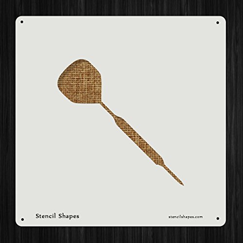 Dart Darts Javelin Spear Assagai Style 9118 DIY Plastic Stencil Acrylic Mylar Reusable