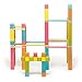 60 Piece Tegu Magnetic Wooden Block Expansion Pack Extra Large, Tints