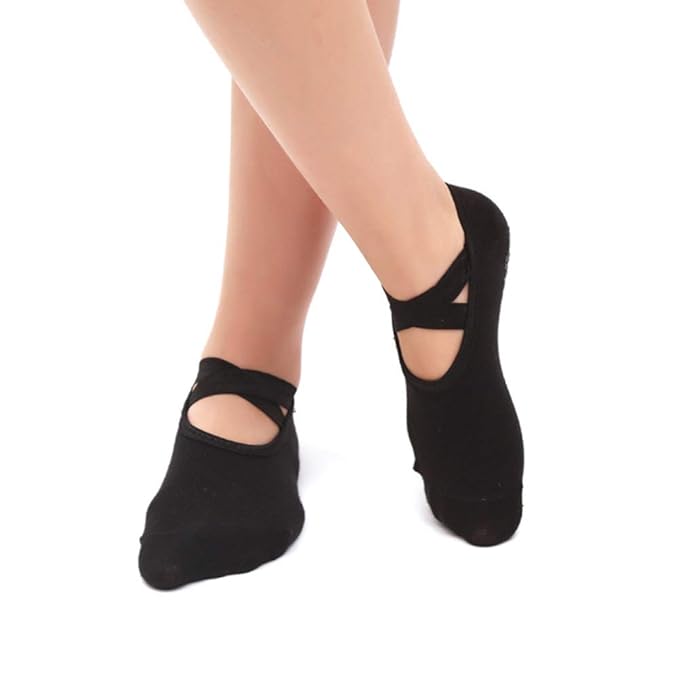 OSAYES deportes calcetines antideslizantes de yoga pilates ...