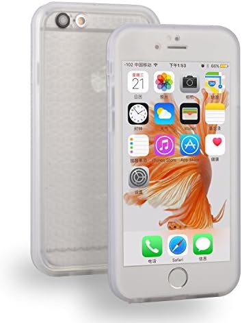 Waterproof phone Case Colorful Underwater Waterproof Shockproof Dirtproof Full Sealed Case Cover for iPhone 6/6S 4.7 inch (clear)