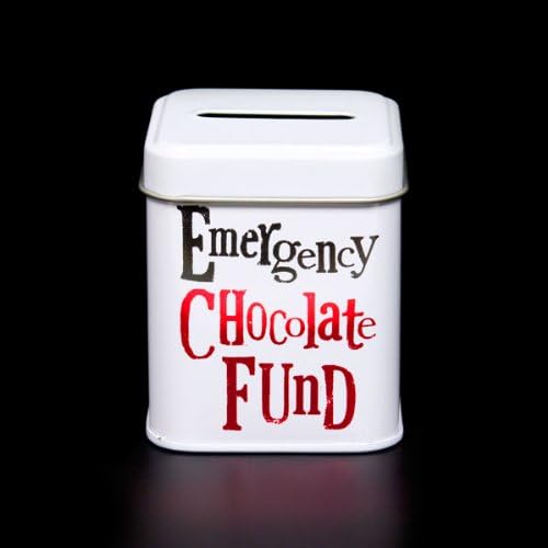 Bright Side Money Tin Emergency Chocolate Fund
